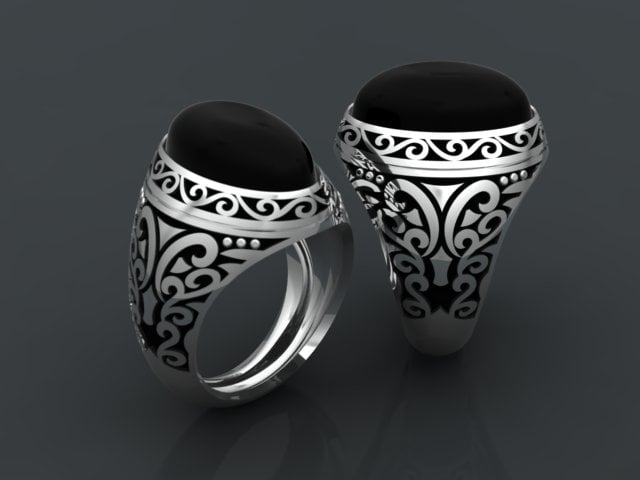 I will design custom 3D CAD jewelry models ready for 3D printing - portfolio - 1