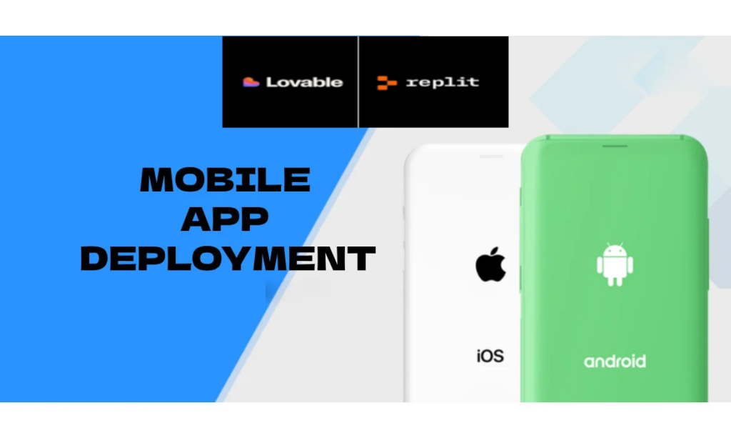 You will get mobile app deployed on store which are developed using AI tools.