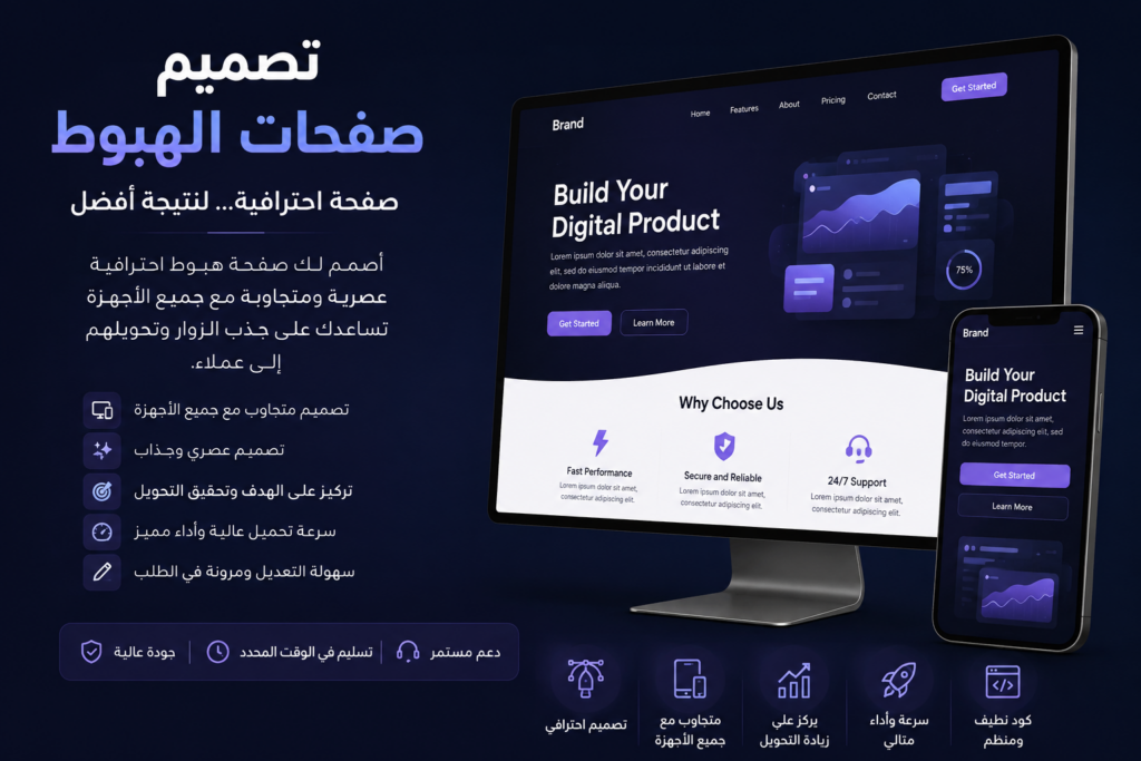 Designing landing pages within a week - portfolio - 0