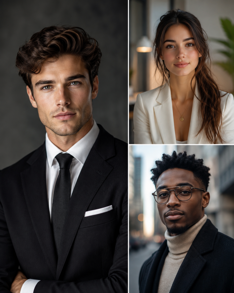I'm going to create professional portraits with artificial ✅ intelligence - portfolio - 0