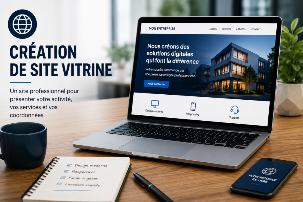Création de site vitrine - portfolio - 0