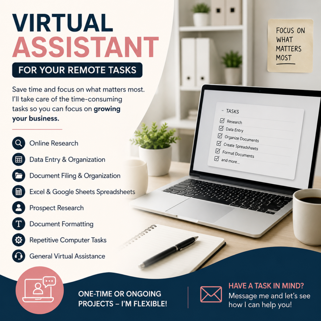 Virtual Assistant - portfolio - 0