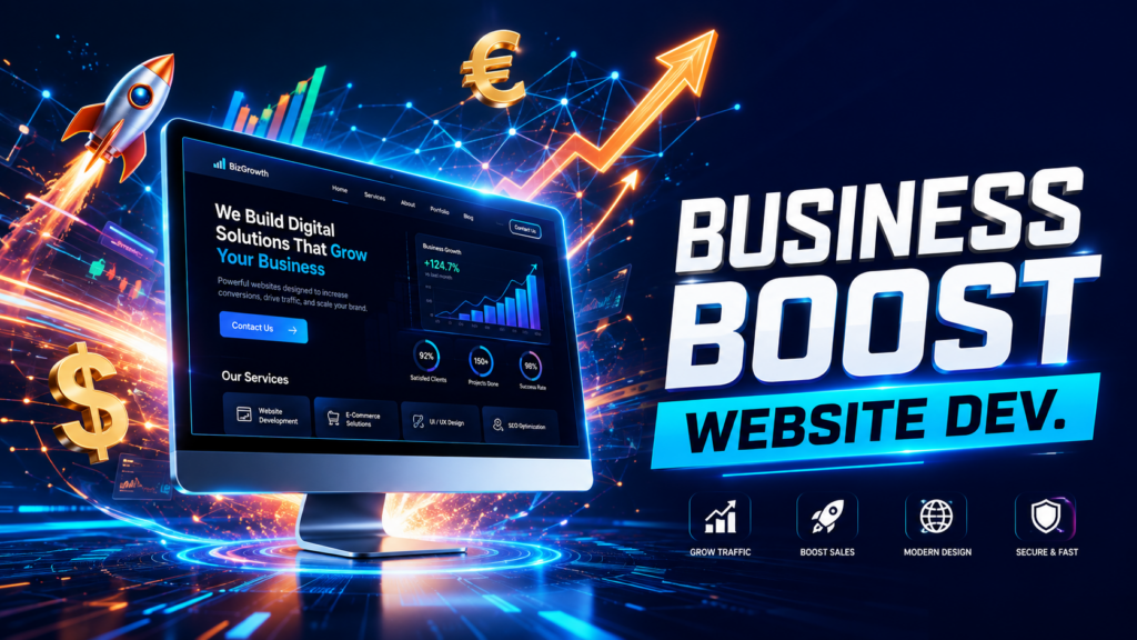 Je créerai des sites web pour booster votre entreprise - portfolio - 0