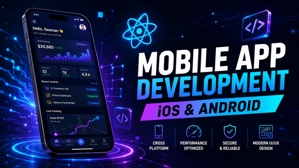 Développeur d’applications mobiles full-stack (React Native, iOS, Android) - portfolio - 0