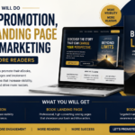 I will do ebook promotion, book landing page and book marketing to reach more readers