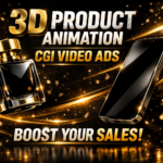 I will create ai product video add and 3d product animated video