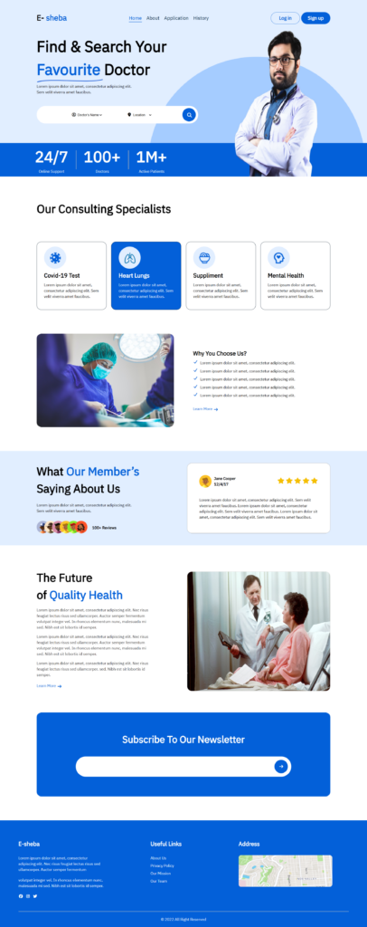 Professional Landing Page Development - portfolio - 1