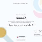 Data Analytics with AI