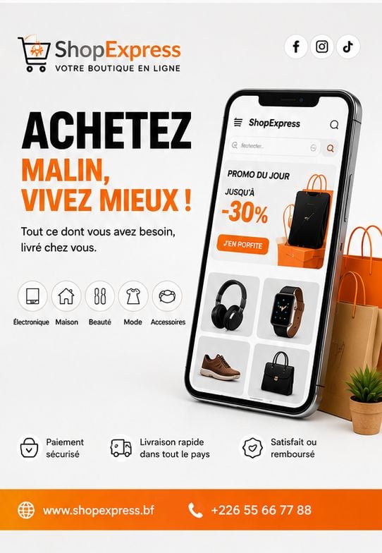 I will create your professional advertising poster to attract the attention of your next customers.
