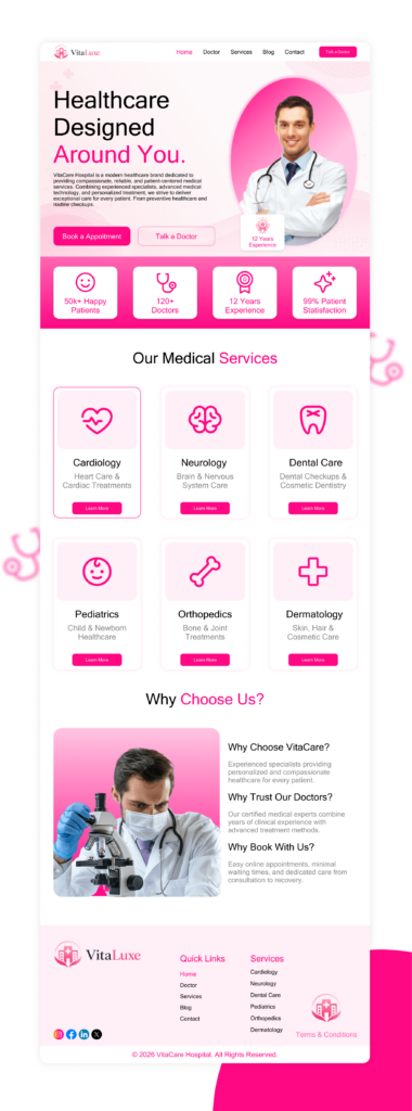 Conception du site web - portfolio - 1