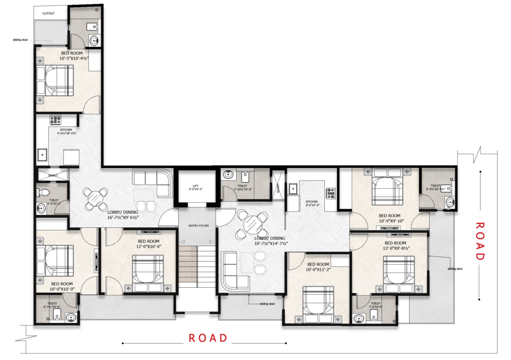 I can do complete architecture and interior designing projects. - portfolio - 1