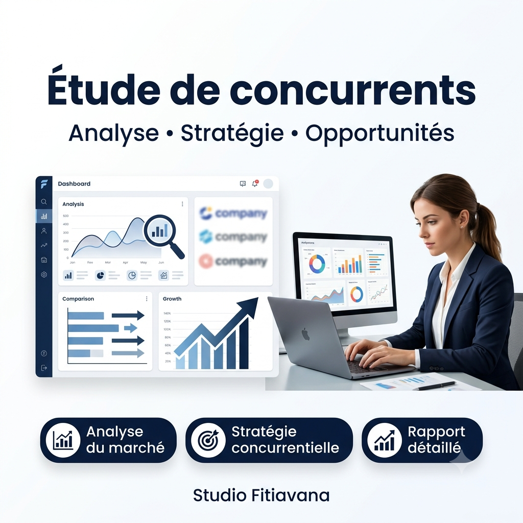 سأقوم بدراسة كاملة لمنافسيك - portfolio - 0