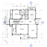 Je vais concevoir un plan d’étage, des sections et des élévations en AutoCAD - À distance