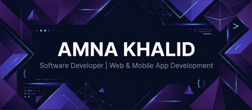 Amna Khalid - cover