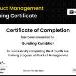 Product Management Training (4 months live)