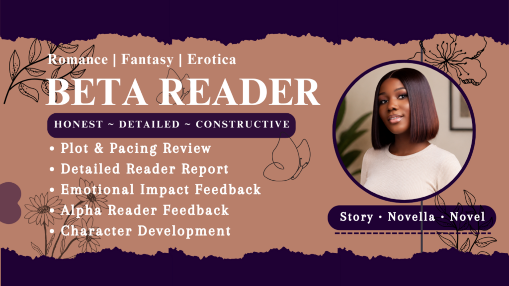 I will beta read up to 15,000 words of your novel with thoughtful critique in 3 days
