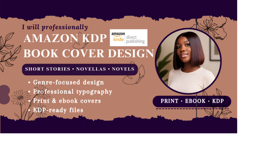 I will design a custom Amazon KDP book cover for your genre in 2 days