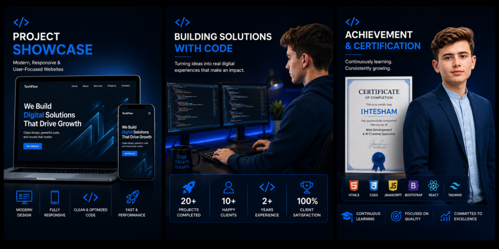 ihtesham developer - portfolio - 0