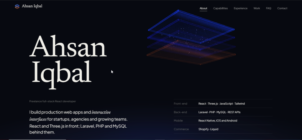 Muhammad Ahsan Iqbal - portfolio - 0