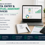 I will provide accurate data entry and virtual assistant services