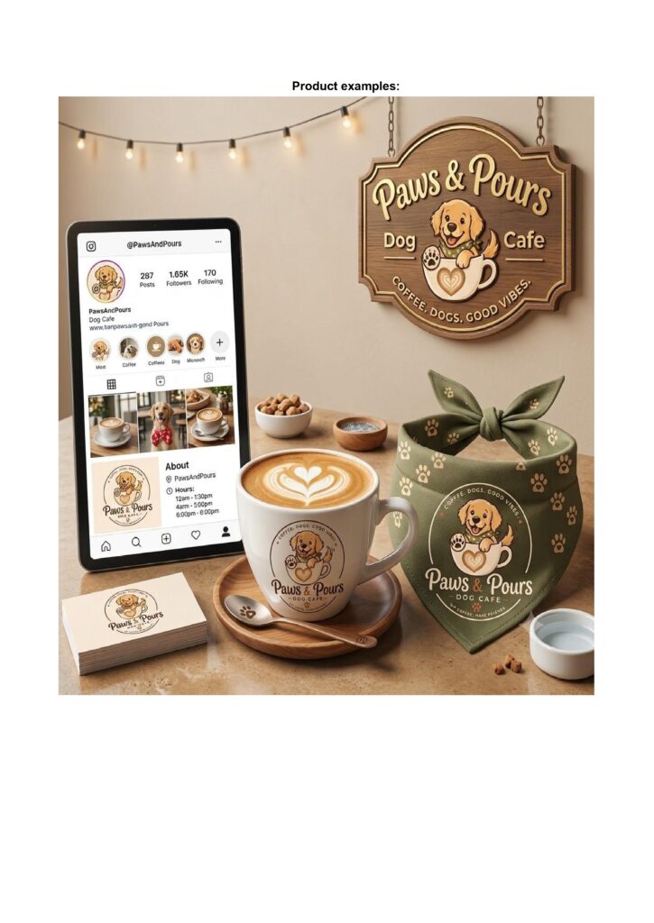 I will create a basic brand identity kit in 7 days - portfolio - 1