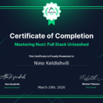 Maîtriser Nuxt : Fullstack Unleashed