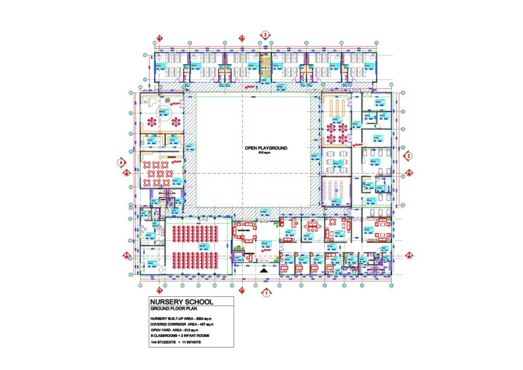 Design drafting of floor plans on AutoCAD - portfolio - 1