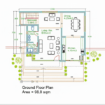 Design drafting of floor plans on AutoCAD