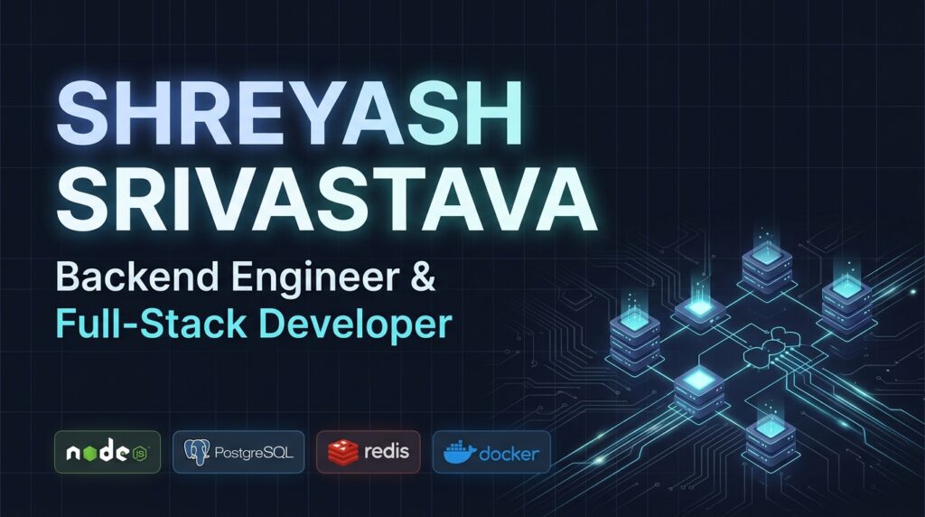 Shreyash Srivastava - الغلاف
