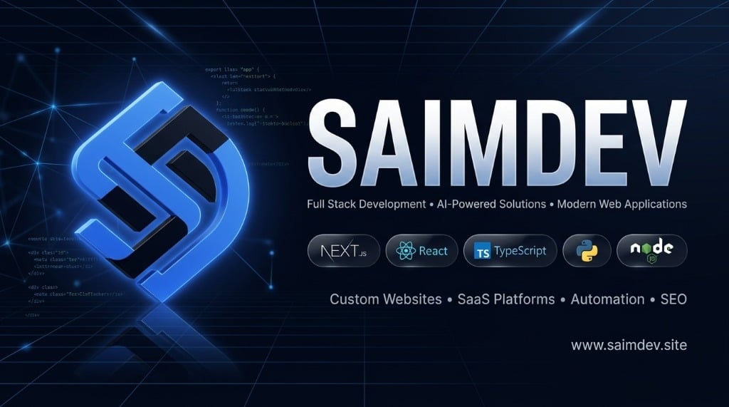 SAIM DEV - cover