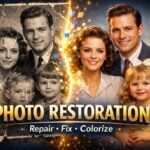 I will restore old photos, fix and colorize vintage photos