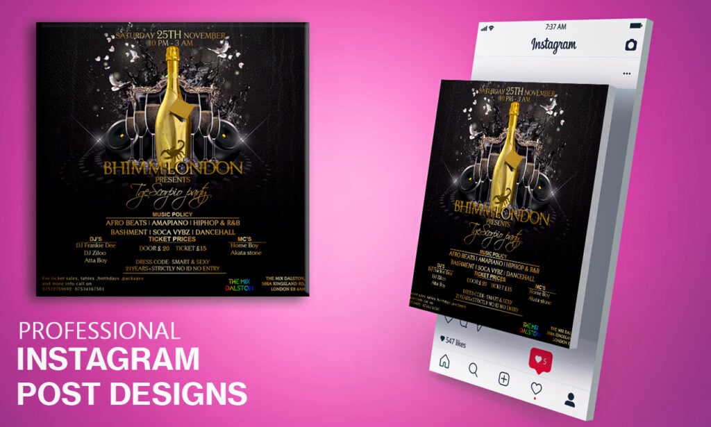 I will design creative instagram facebook post design - portfolio - 2