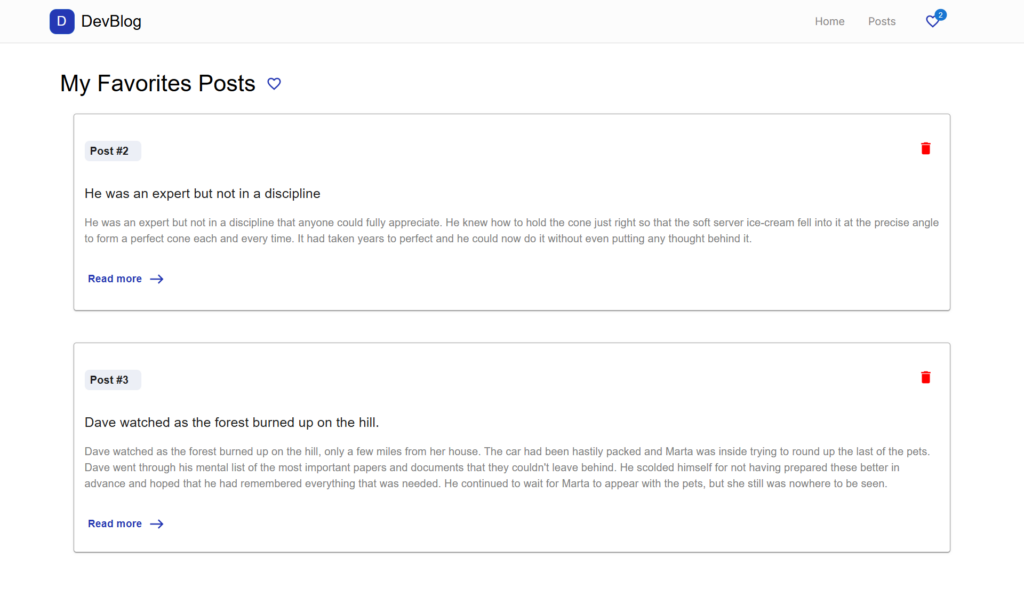 Interactive Blog Posts App Using Next.js - portfolio - 1