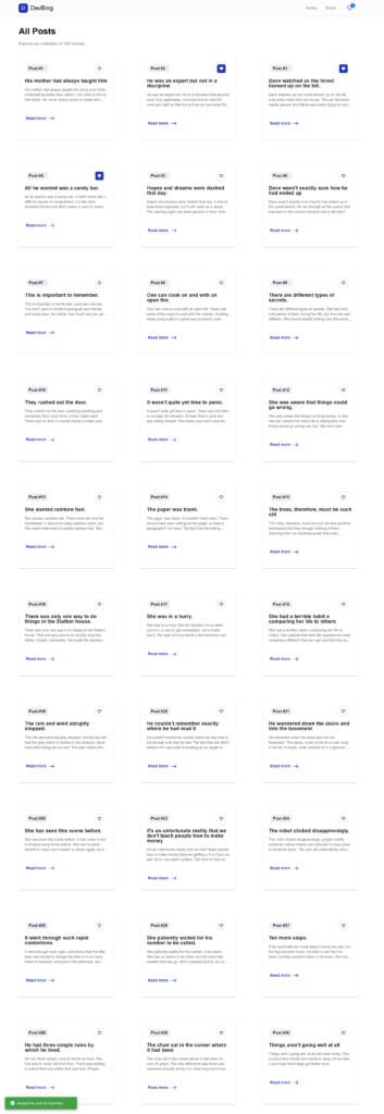 Interactive Blog Posts App Using Next.js - portfolio - 2