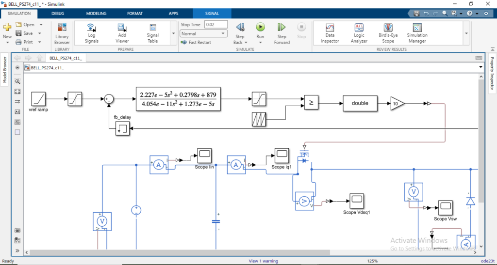 MATLAB/Simulink Power Electronics Modeling and Simulation - portfolio - 1