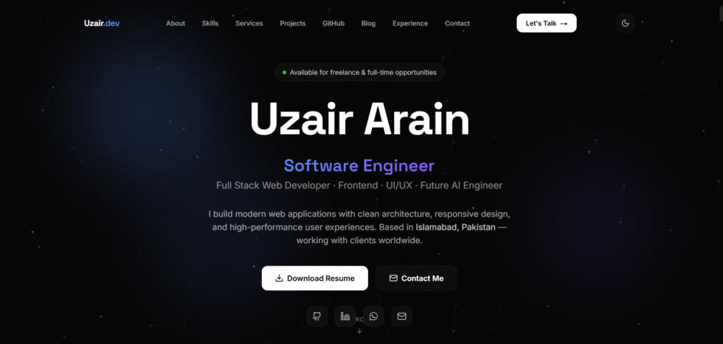 Uzair Arain - portfolio - 0