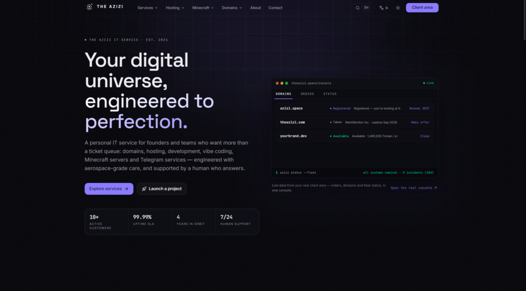 Vibe Coding High-end Website's with free Hosting - portfolio - 0