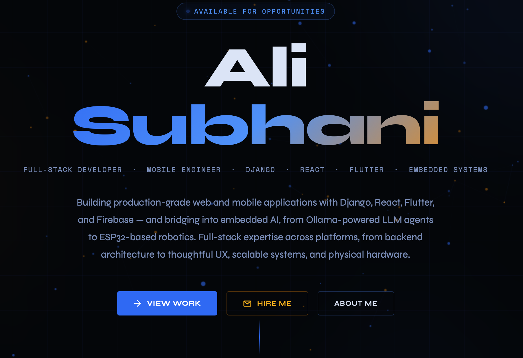 ali subhani - cover