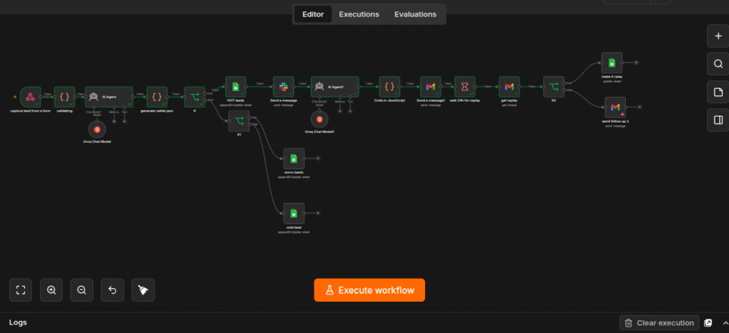 AI Lead Qualification & Automation with n8n - portfolio - 0