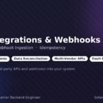 سأدمج واجهات برمجة التطبيقات (APIs) من طرف ثالث وwebhooks في نظامك
