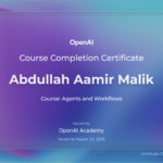 OpenAI Academy - Agents et flux de travail