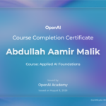 OpenAI Academy - Fondations de l’IA