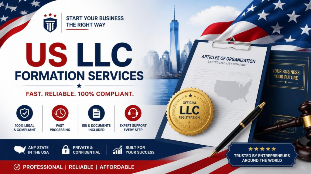 je vais créer une LLC aux états-unis 100% à distance - portfolio - 0