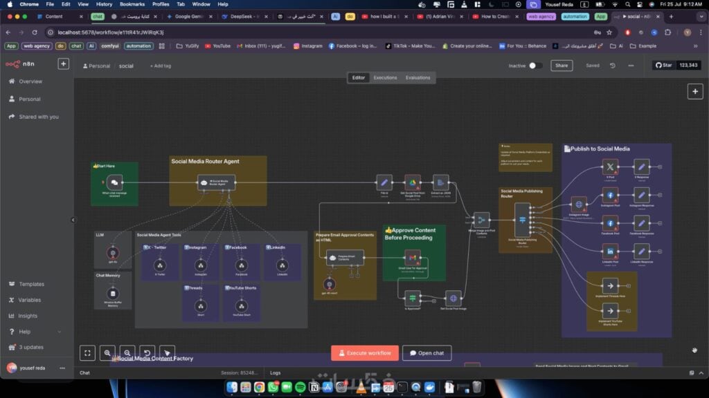 Je vais créer un agent IA personnalisé ou un système d’automatisation pour votre entreprise dans n8n