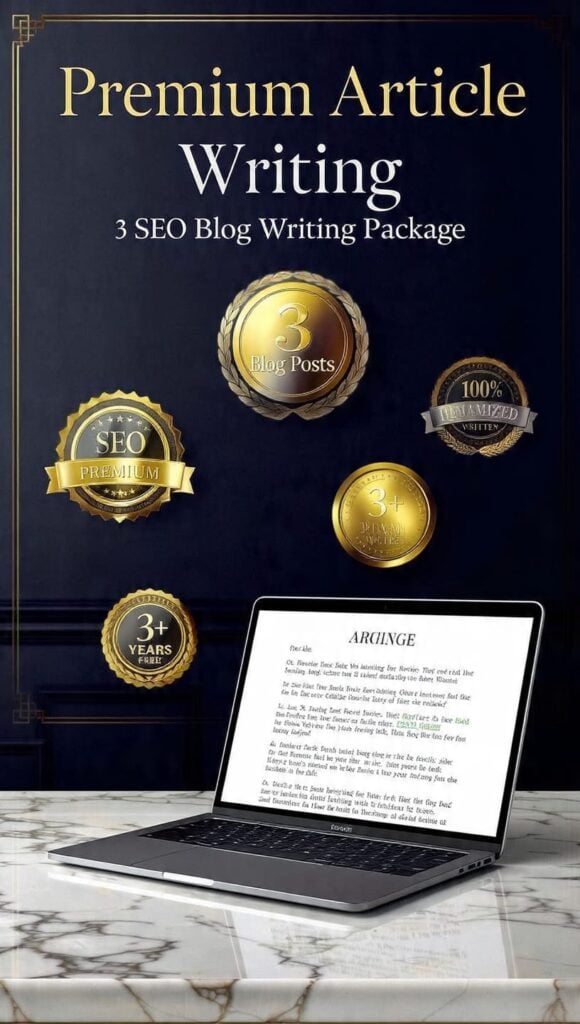 سأكتب مدونة محسنة لتحسين محركات البحث وتحتل مرتبة في جوجل وتجذب القراء - portfolio - 1