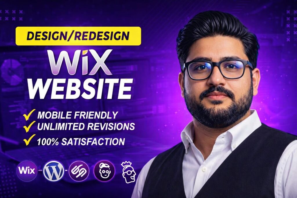 Je vais concevoir ou repenser votre site web Wix - portfolio - 0