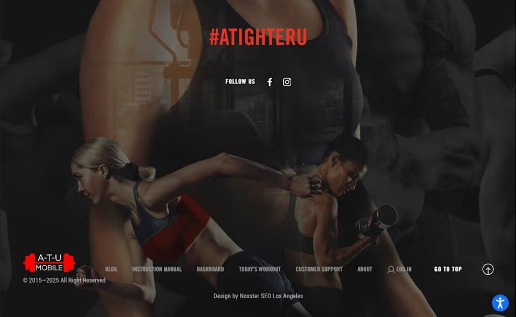 Fitness Training Platform Development - portfolio - 0