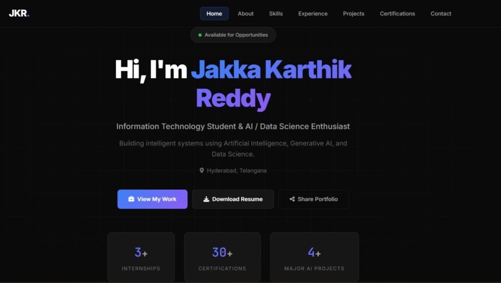 Jakka karthik Reddy - معرض الأعمال - 0