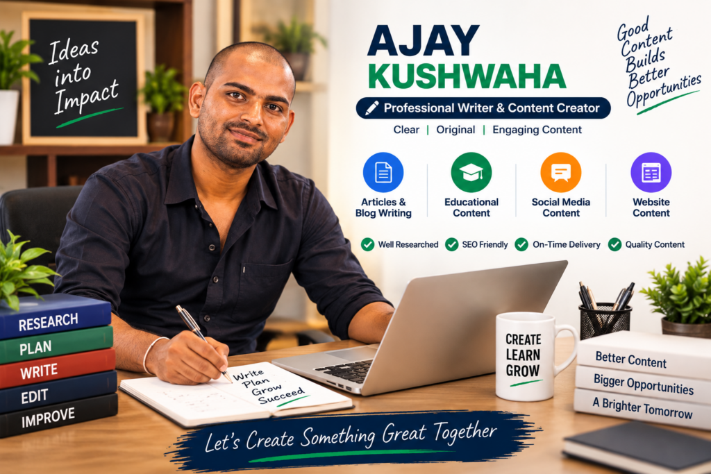 Ajay Kushwaha - portfolio - 0