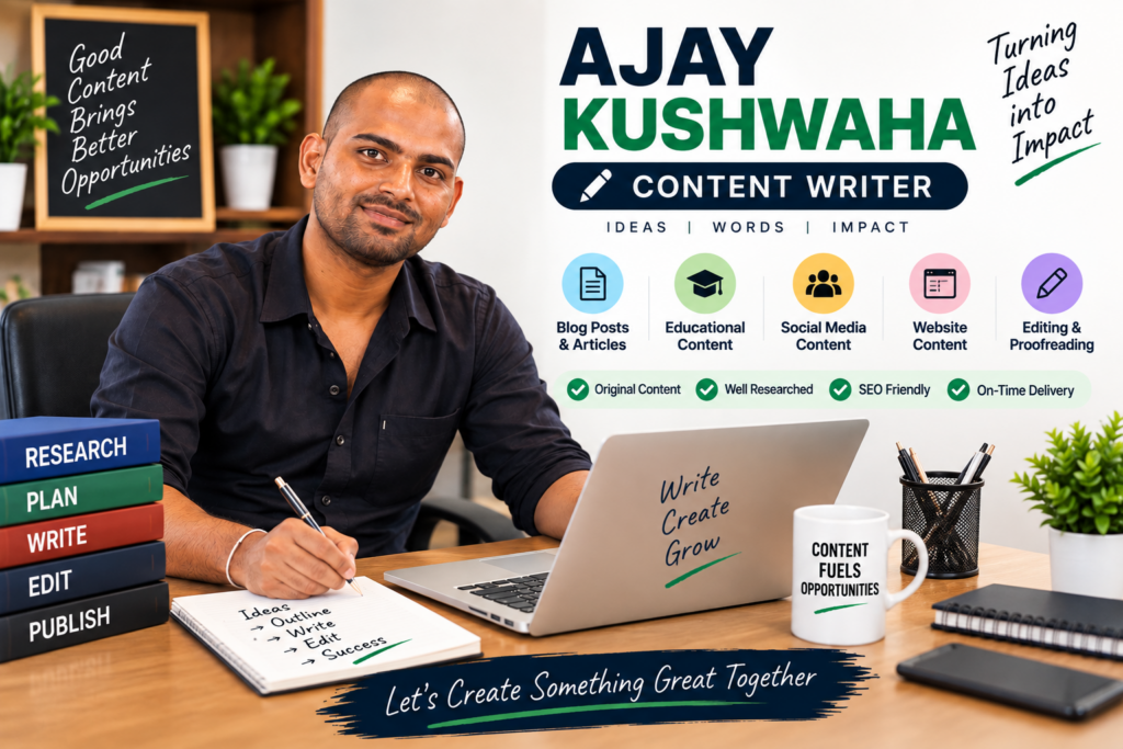 Ajay Kushwaha - portfolio - 1